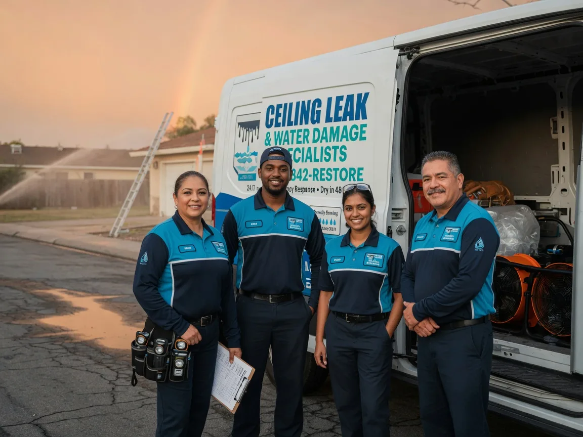 Ceiling Leak Cleanup company in Celina, TX
